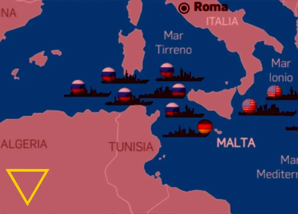 Il Mediterraneo, terreno di scontro per guerre lontane