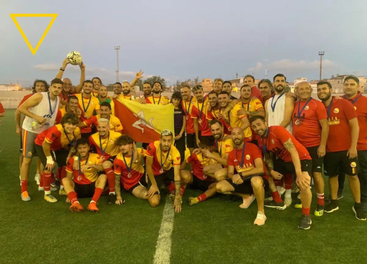 La Nazionale Siciliana vince 4 a 1 contro la Nazionale Sarda