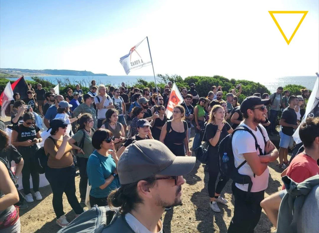 Sardegna, Capo Frasca: manifestazione per un «Mediterraneu liberu»