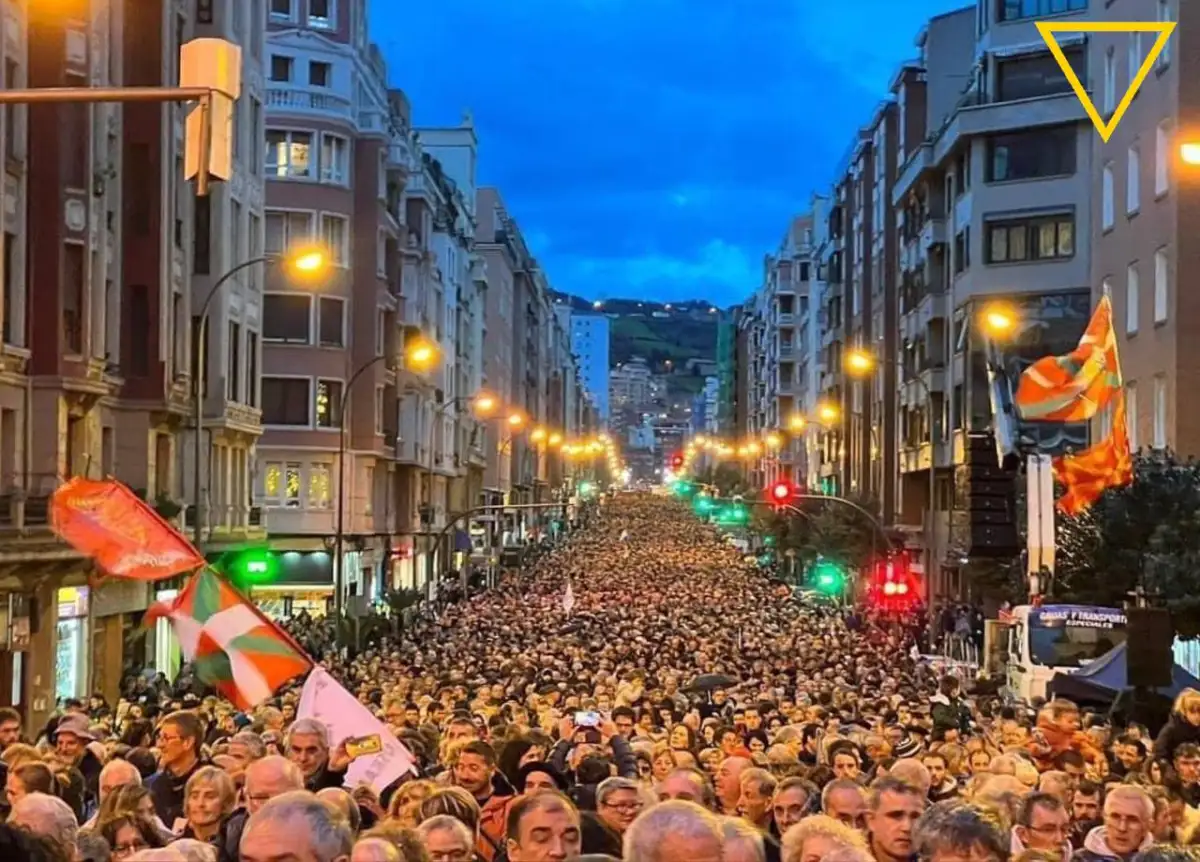 Euskal Herria: grande mobilitazione per il ritorno dei prigionieri politici baschi