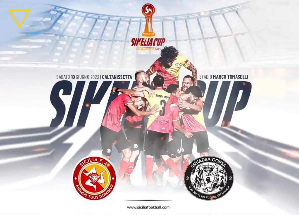 È Sikelia Cup il nome del trofeo tra le Nazionali di Sicilia e Corsica: lanciato il logo ufficiale