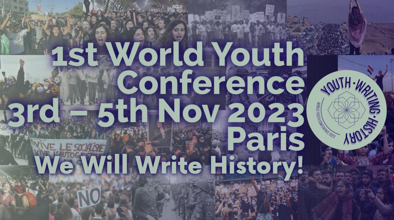 Conferenza Mondiale della Gioventù: ci vediamo a Parigi, dal 3 al 5 novembre, per scrivere la storia!
